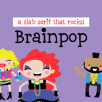 Brainpop Font Poster 1