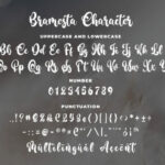 Bramesta Font Poster 5