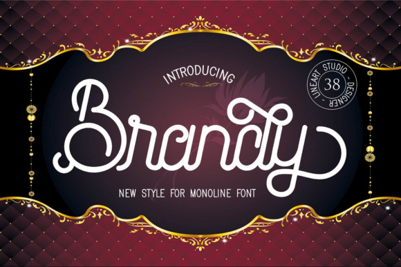 Brandy Font Poster 1