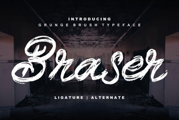 Braser Font Poster 1