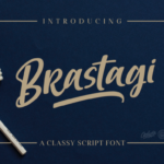 Brastagi Font Poster 1