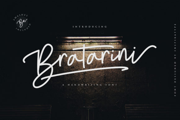 Bratarini Font Poster 1