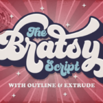 Bratsy Font Poster 1