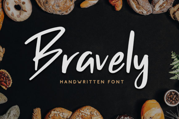 Bravely Font Poster 1