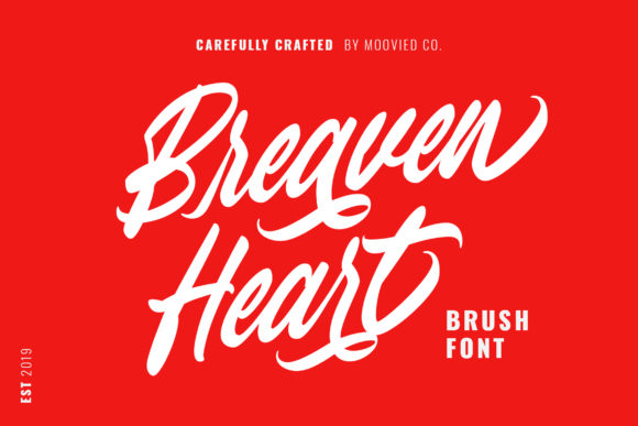 Bravenheart Font Poster 1