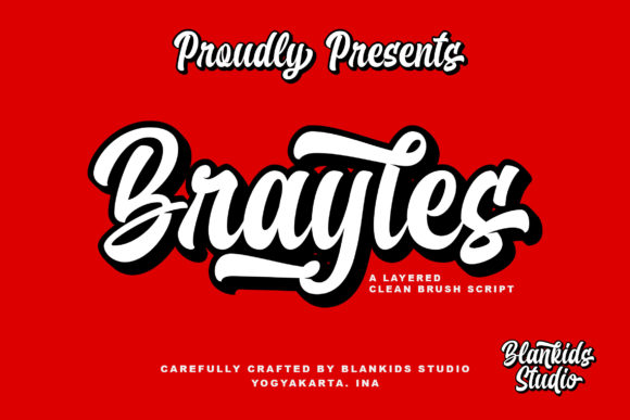 Brayles Font Poster 1