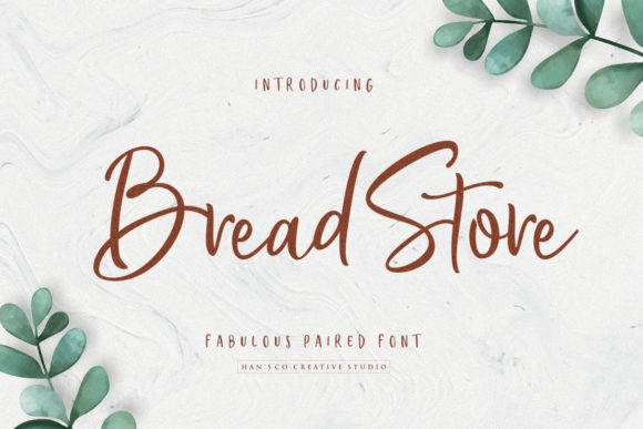 Bread Store Font Poster 1