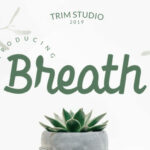 Breath Font Poster 1