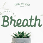 Breath Font Poster 1