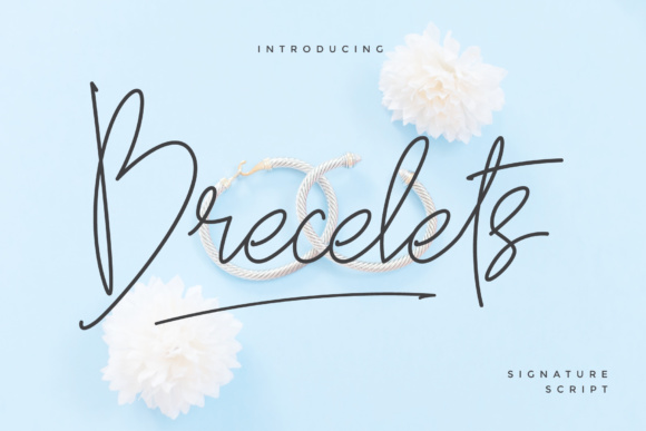 Brecelets Font Poster 1