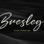 Bresley Font Poster 1