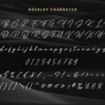 Bresley Font Poster 12