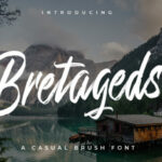 Bretageds Font Poster 1