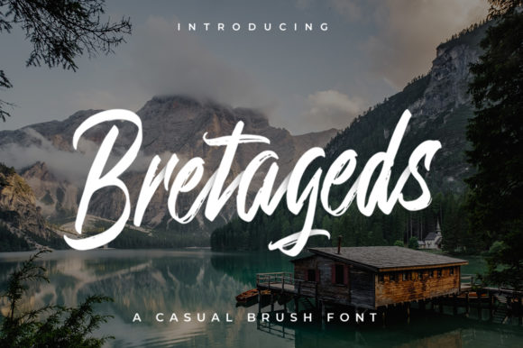 Bretageds Font Poster 1