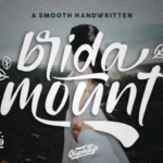 Bridamount Font Poster 1