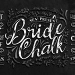 BrideChalk Font Poster 1