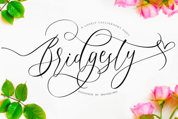 Bridgesty Font Poster 1