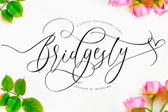 Bridgesty Font Bridgesty Font Poster 1