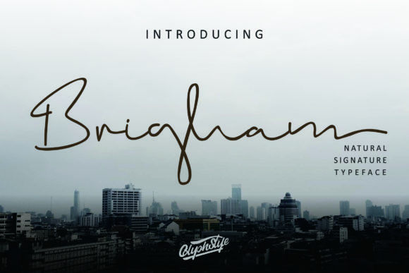 Brigham Script Font