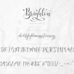 Brighlon Font Poster 8
