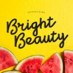 Bright Beauty Font Poster 1