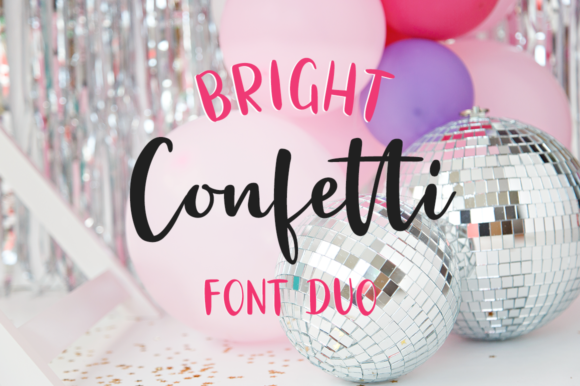 Bright Confetti Font