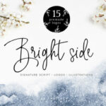 Bright Side Font Poster 1