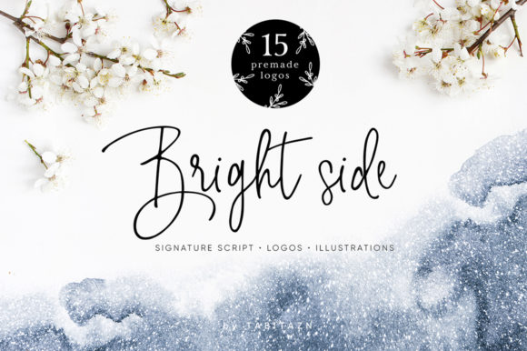 Bright Side Font Poster 1