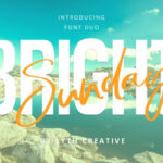 Bright Sunday Font Poster 1