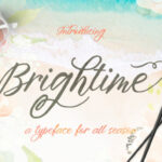 Brightime Font Poster 1