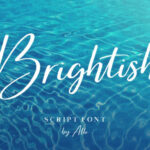 Brightish Font Poster 1