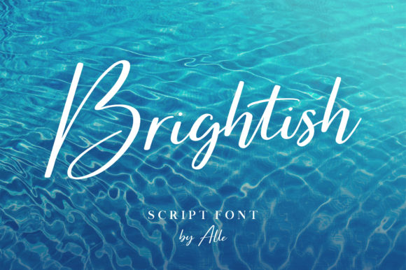 Brightish Font Poster 1
