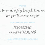 Brightish Font Poster 12