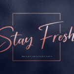 Brightish Font Poster 8