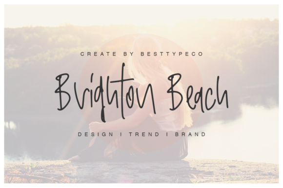 Brighton Beach Font Brighton Beach Font Poster 1