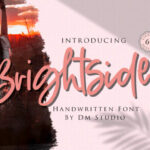Brightside Font Poster 1