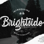 Brightside Font Poster 1