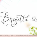 Brigitta Font Poster 1