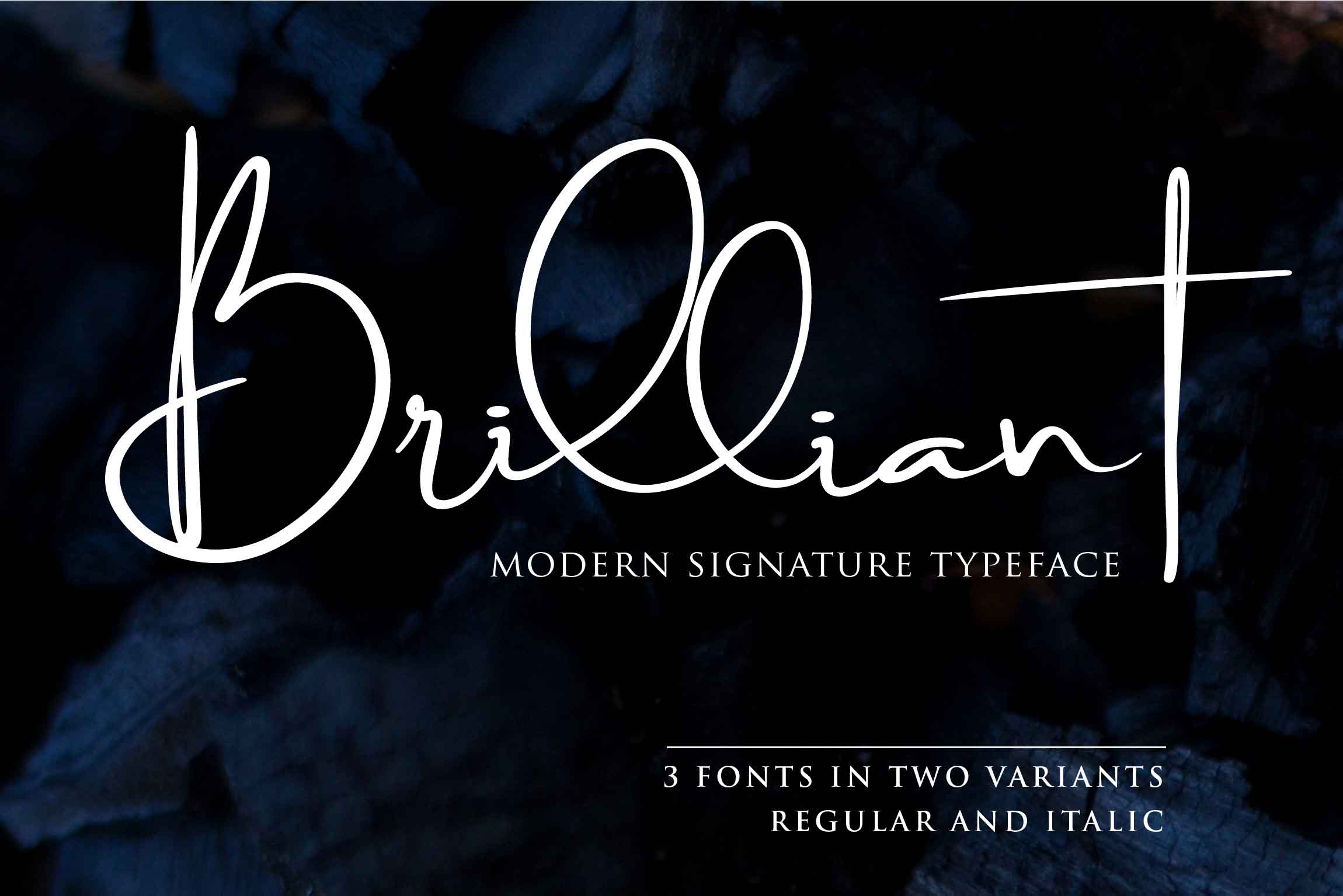 Brilliant Font Poster 1