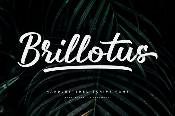 Brillotus Font Poster 1