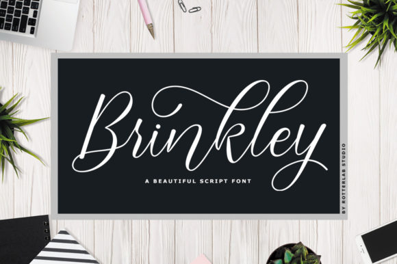 Brinkley Font Poster 1