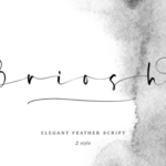 Briosh Font Poster 1