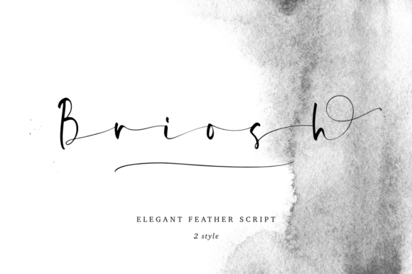 Briosh Font Briosh Font Poster 1