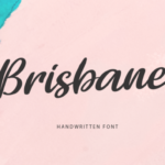 Brisbane Font Poster 1