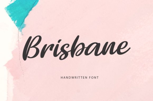 Brisbane Font Poster 1