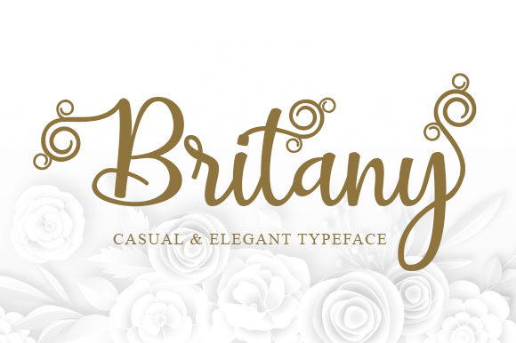 Britany Script Font