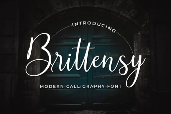 Brittensy Font Brittensy Font Poster 1