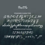 Brittle Font Poster 7