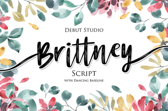 Brittney Script Font