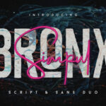 Bronx Simpul Duo Font Poster 1